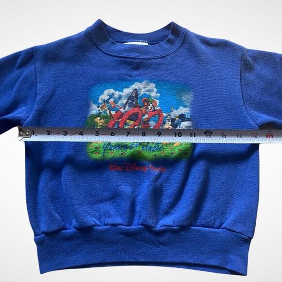 Walt Disney World Kids 100 Years of Magic Crewneck Sweatshirt Kids Sz XS - Picture 7 of 7